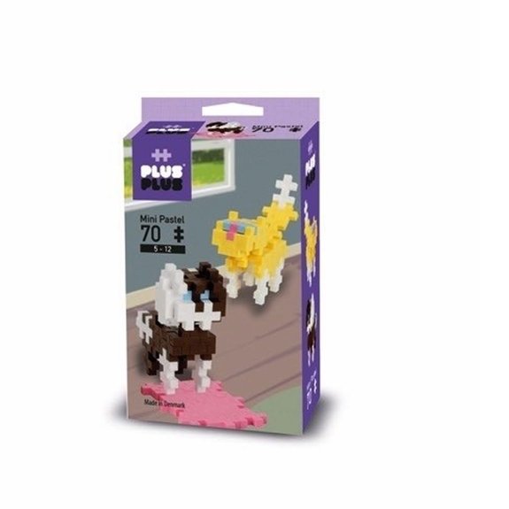 Boîte mini pastel animaux Plus Plus