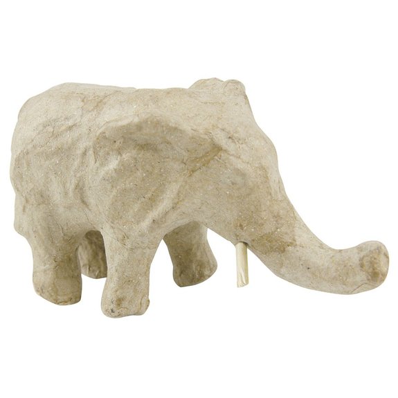 Elephant en papier mâché