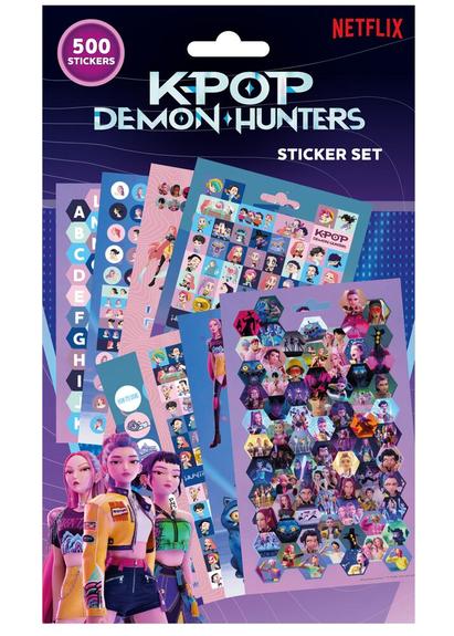 La Grande Récré - Set de 500 autocollants KPOP Demon Hunters