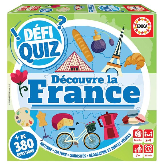 Défi Quiz - Découvre la France
