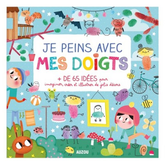 Livre : Je peins avec mes doigts