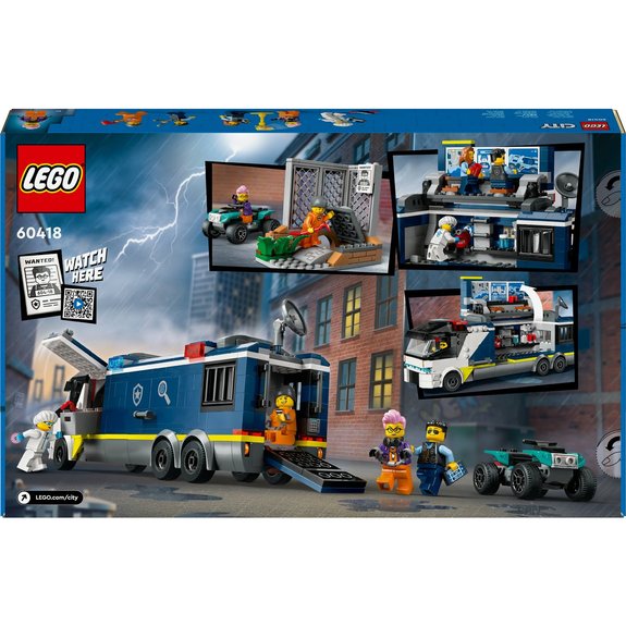 Le laboratoire de police scientifique Lego City 60418
