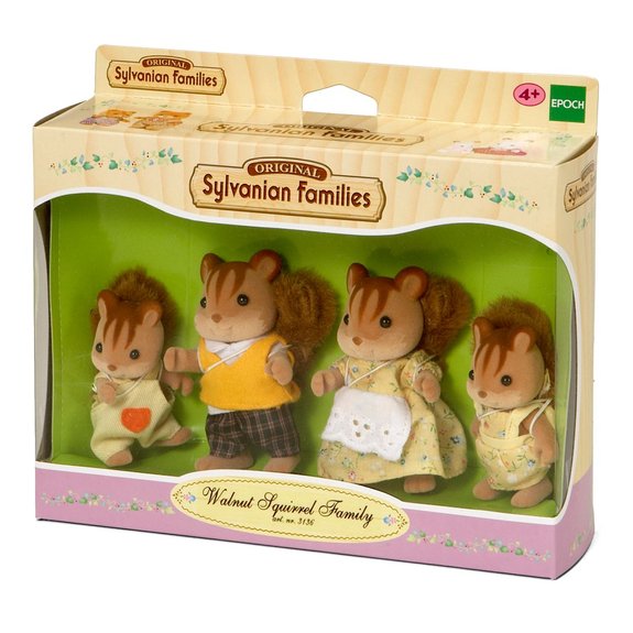 Famille écureuil roux - Sylvanian Families 3136