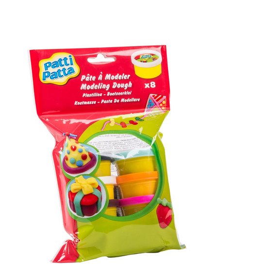 Sachet 8 pots de pâte à modeler