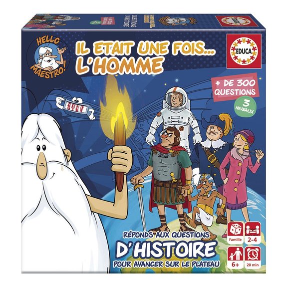 Mini jeu il était une fois... l'homme