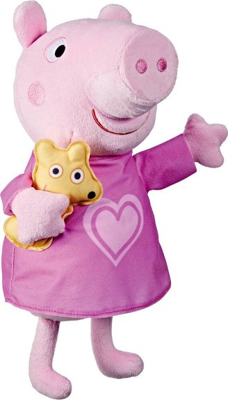 Hasbro Peluche Berceuse Peppa Pig / 28 Cm -