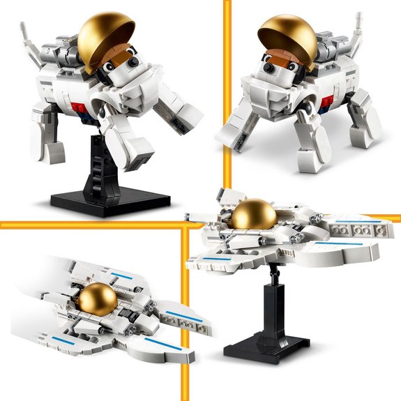 L'astronaute dans l'espace Lego creator 31152