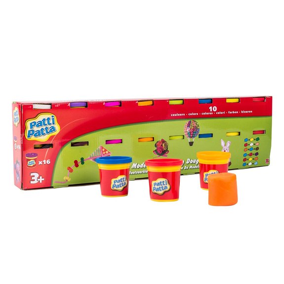 Pâte à modeler 16 pots