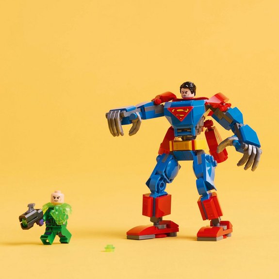 Le robot de Superman contre Lex Luthor LEGO DC Comics Super Heroes 76302