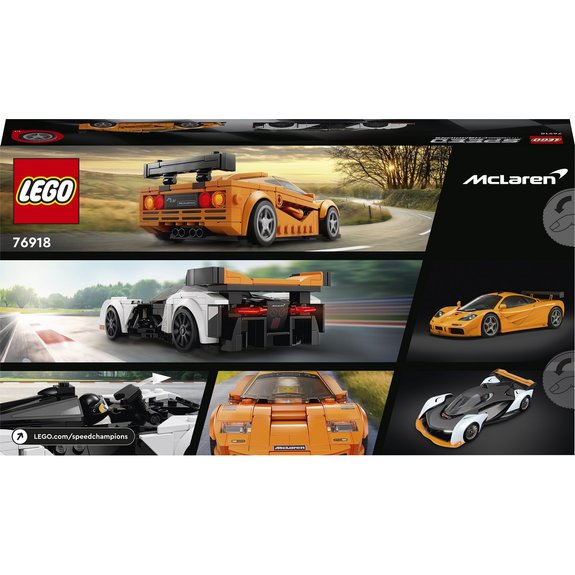 Mc Laren Solus GT et F1 LM Lego Speed Champions 76918