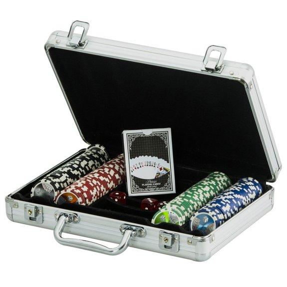 Mallette poker alu 200 jetons