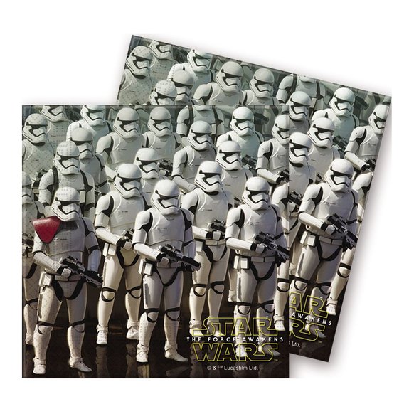 20 serviettes Star Wars VII