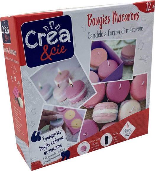 Bougies Macarons Parfumées Crea