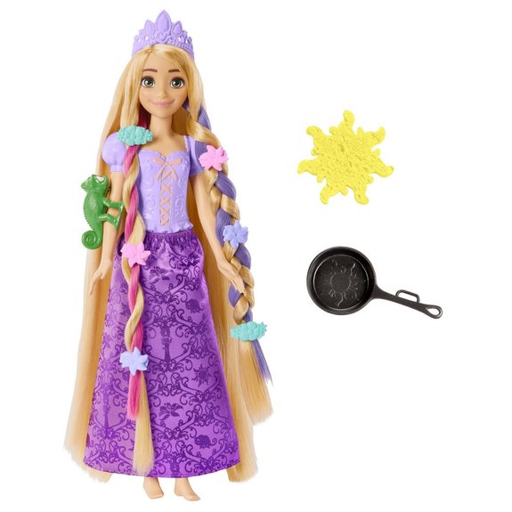Mattel Poupée Raiponce chevelure conte de fées - Disney Princesses