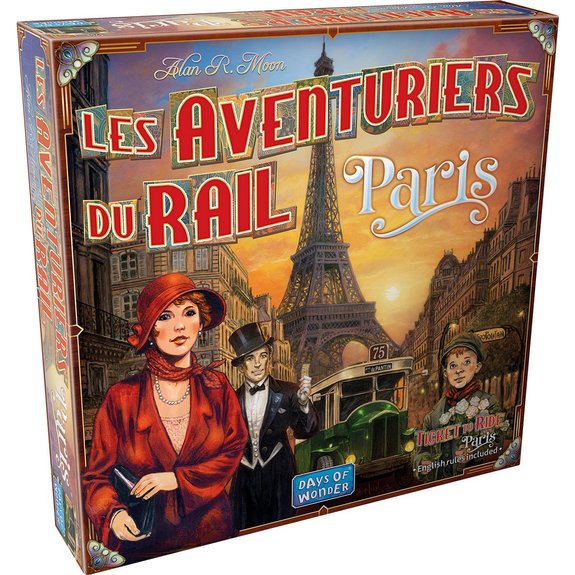 Asmodée Les aventuriers du rail Paris