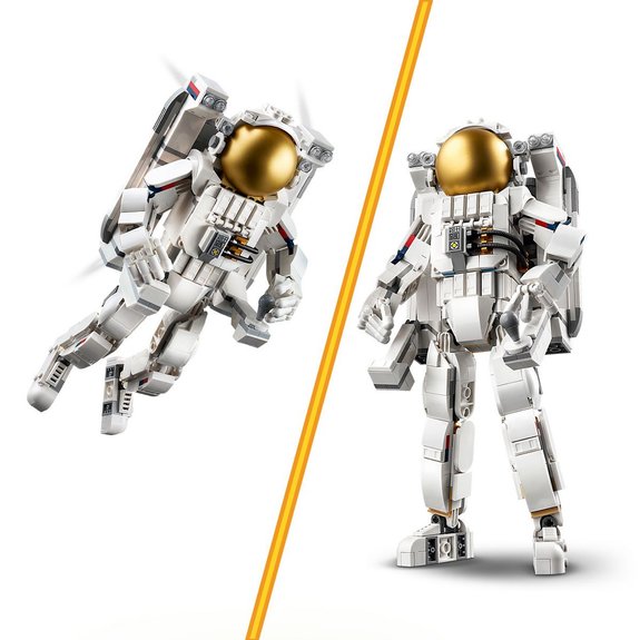 L'astronaute dans l'espace Lego creator 31152