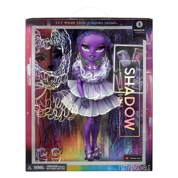MGA Poupée Shadow High Fashion Doll IR DK Purple