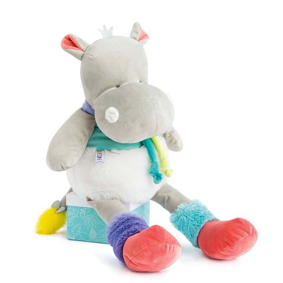 peluche lapin crètin 80 cm
