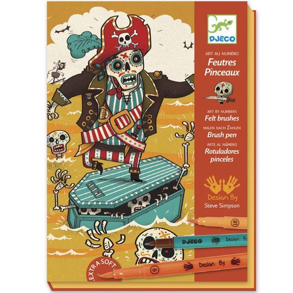 Feutres pinceaux - mort de trouille