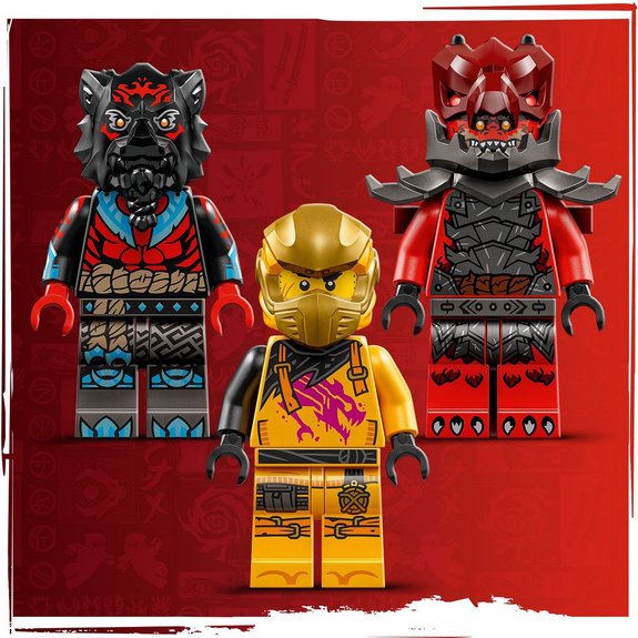 Le super avion tempête de Ras et Arin LEGO NINJAGO 71833