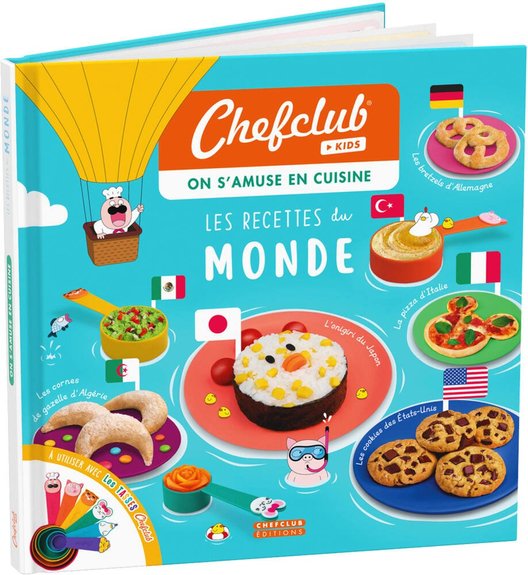 Livre Chefclub Kids - Recettes Du Monde