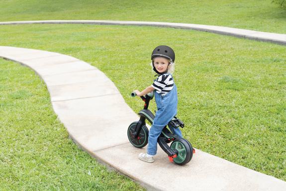 VéLo Enfant Trike Tricycle, Facile Pliant Multifonction 4-en- 1 avec
