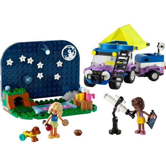 Le camping car d'observation des étoiles Lego Friends 42603