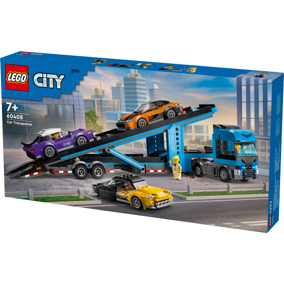 Le camion de transport de voitures de sport LEGO City 60408