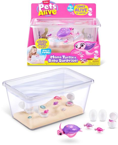 Zuru Pets Alive Surprise Turtle Aquarium Playset 2