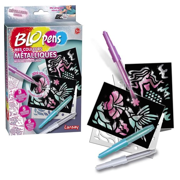 Blopens mes couleurs métalliques