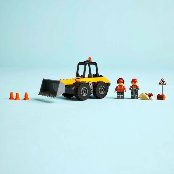 La chargeuse de chantier jaune LEGO City 60450