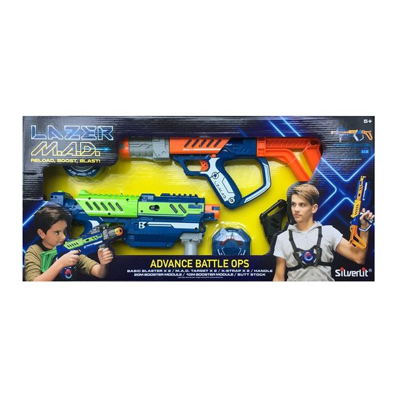 Pistolets LAZER M.A.D. Advance Battle Ops