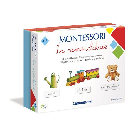 Montessori : La nomenclature
