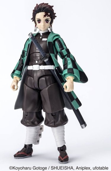 Figurine articulée 12cm Demon Slayer Tanjiro
