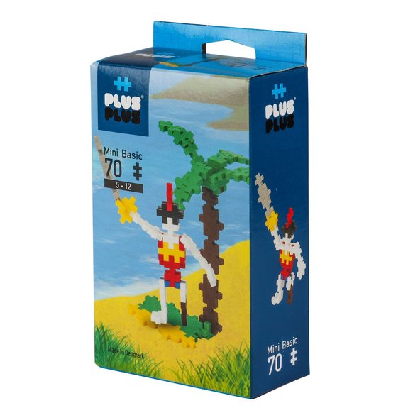 Boîte mini basic pirates 70 pièces Plus Plus