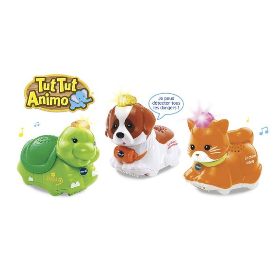 VTech Tut Animo coffret trio domestiques