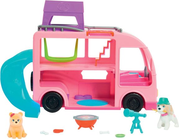 La Grande Récré Camping-car De Barbie Et Ses Animaux