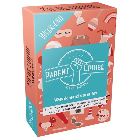 Parent épuisé : Kit de survie week-end sans fin