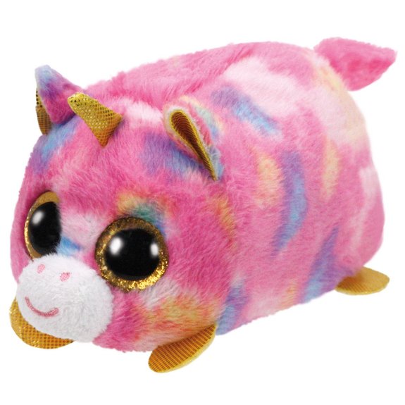 Peluche Ty Teeny Tys 8 cm : Star la licorne