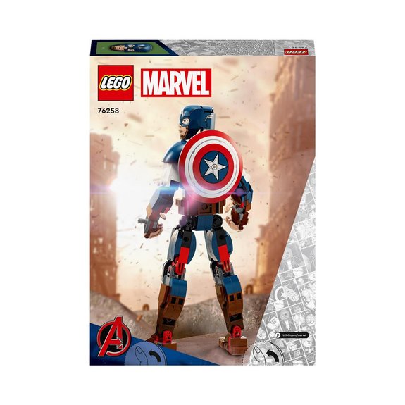 Figurine Captain America Lego Marvel 76258