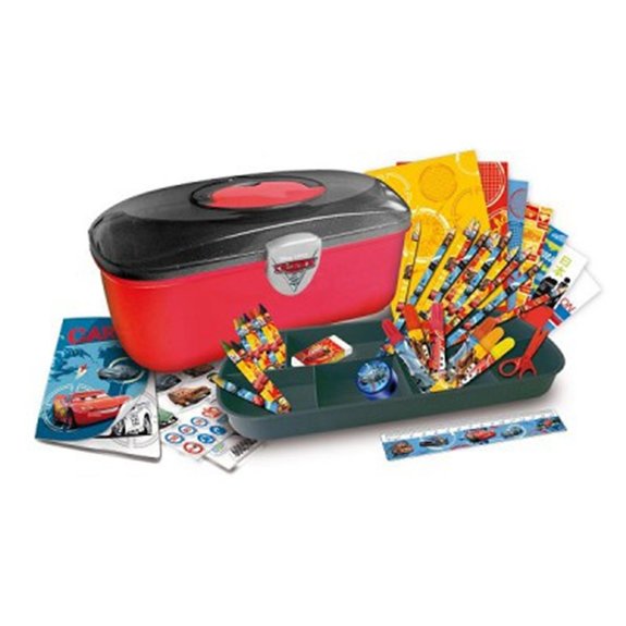 Boîte à outils Cars : Coloriage et crayons