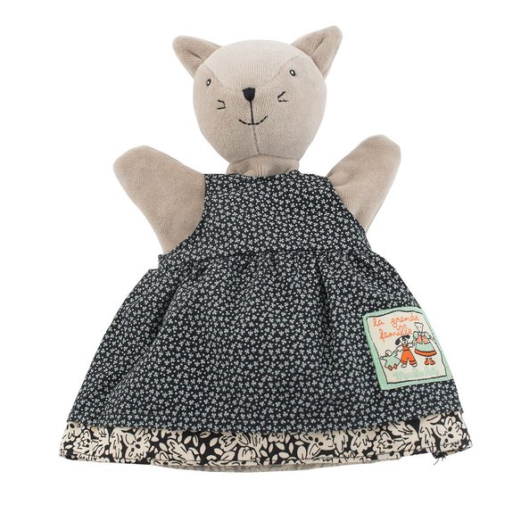 Peluche Les Marionnettes Agathe la chatte