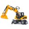 Pelleteuse Caterpillar sur roues