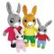 Coffret famille Trotro 4 peluches
