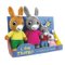 Coffret famille Trotro 4 peluches