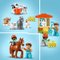 Prendre soins des animaux de la ferme Lego Duplo 10416
