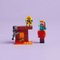 La bataille de la lave du Nether LEGO Minecraft 21266