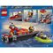 Aventure De Sauvetage Avec Le Bateau Des Pompiers Lego City 60373