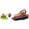 Aventure De Sauvetage Avec Le Bateau Des Pompiers Lego City 60373
